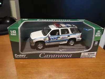 £120.89 • Buy Nypd New York Police Dept Custom Chevy Tahoe, Rare Paint, Diecast Brand New!