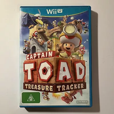 Captain Toad Treasure Tracker Nintendo Wii U 2014 PAL Puzzle Platformer • $16.95