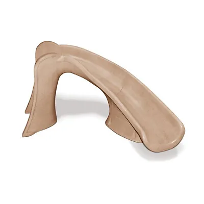 S.R. Smith 698-209-58110 Cyclone Right Curve Swimming Pool Slide Taupe 4' Tall • $1677.99