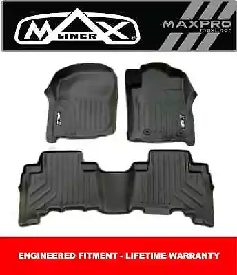 MaxPro Floor Mats 3D For Ford Ranger Dual Cab Ute PX1 Complete Mat Set • $195