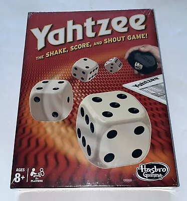 New & Sealed Yahtzee Dice Game By Hasbro Gaming 00950 • $9.99