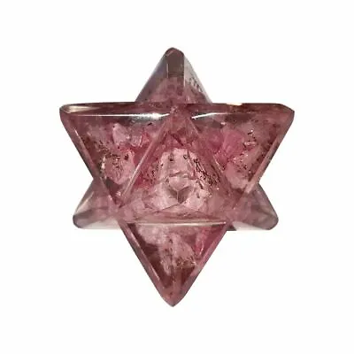 Vie Naturals Merkaba Star Rose Quartz • £22.90