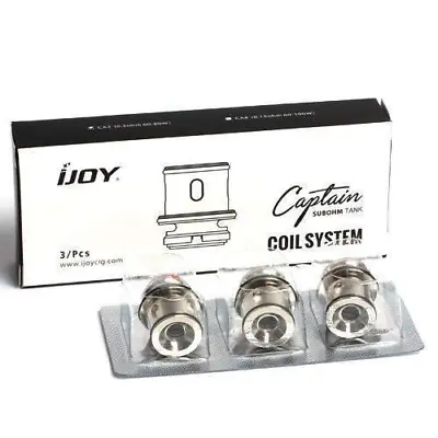 IJOY Captain Coils CA3 0.25ohm REPLACEMENT COILS HEAD AUTHENTIC UK SELLER • £7.99