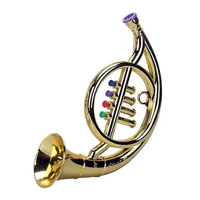 £26.33 • Buy Musical Toy ABS Metallic 4 Notes Simulation Props Mini Instruments French Horn