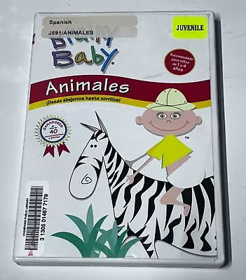 Brainy Baby Animales Spanish Version DVD Classic Edition DVD • $7.95