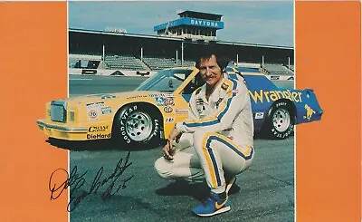 Dale Earnhardt # 15 Wrangler Bud Moore T-Bird 1982 Promo Post Card • $25