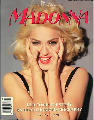 Madonna Book Her Complete Story An Unauthorized Biography 1991 A Pi Publication • $12.98