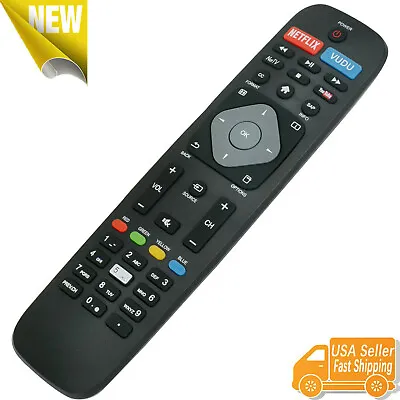 New NH500UP Remote Control For Philips 4K Smart TV 55PFL5602 43PFL4902 65PFL6902 • $7.80