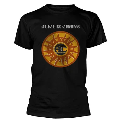 $17.20 • Buy Alice In Chains 'Circle Sun Vintage' (Black) T-Shirt - NEW & OFFICIAL!