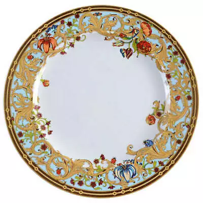 Versace By Rosenthal Butterfly Garden Dinner Plate  #409609-10227 Brand Nib • $110