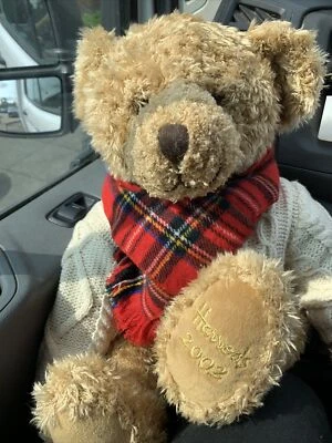 £10 • Buy Harrods Christmas Bear 2002 - Giles