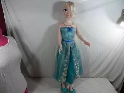 Disney Princess My Size Elsa Doll 38  3ft Life Size Toy Frozen Disney + Jakks • $49