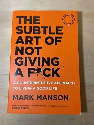 $16 • Buy The Subtle Art Of Not Giving A F*Ck: A Counterintuitive Approach To Living VGC