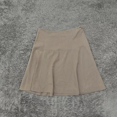Eddie Bauer Women's Size 6P A-Line Skirt  Beige Polyester • $15.30