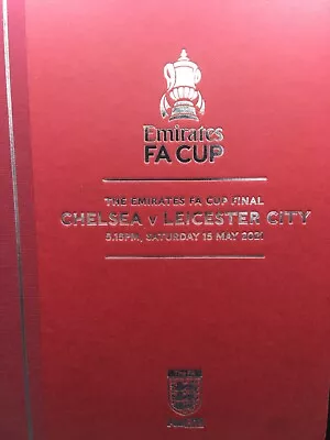 Very Rare 2021 FA Cup Final Limited Edition Commemorative Programme • £78