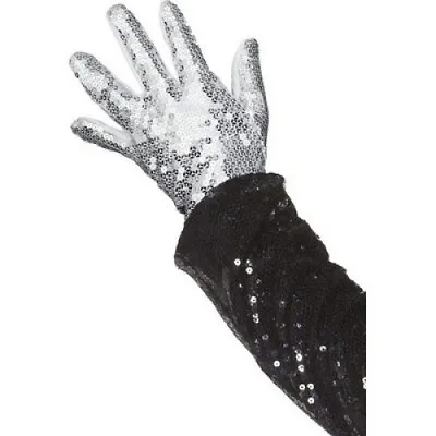 Michael Jackson Silver Sequin Glove • £5.95
