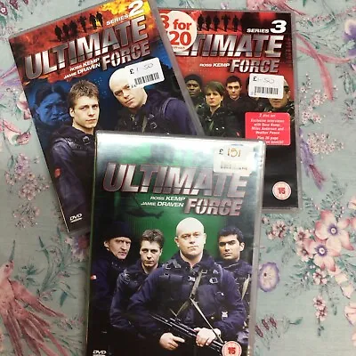 Ultimate Force Complete First Second Third Series 1-3 Season 1-3 Seasons 1.2.3 • £5.80