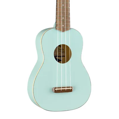 $69.56 • Buy Fender Venice Soprano Ukulele, Daphne Blue, Walnut Fingerboard (NEW)