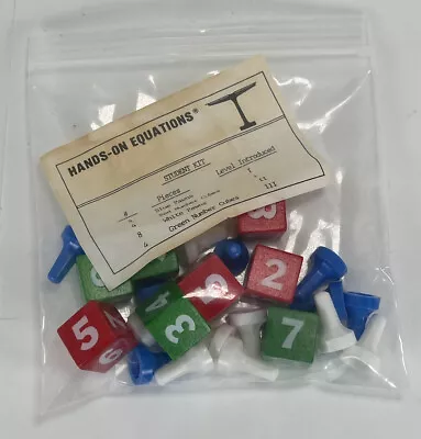 Student Kit Hands-On Equations Educational Math Manipulative Teaching On YOUTUBE • $5.50