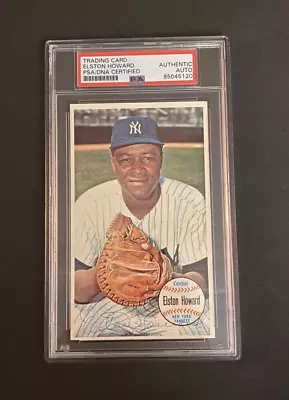 1964 Topps Giants #21 Elston Howard New York Yankees HOF PSA/DNA • $129.88