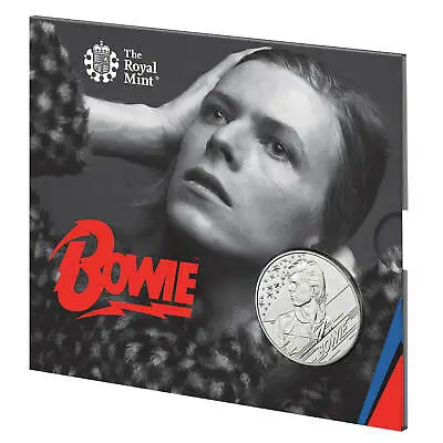 Great Britain UK 2020 £5 DAVID BOWIE MUSIC LEGENDS BU Coin Edition 1 • $34.99