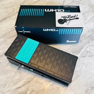 Ibanez WH10V3 Classic Reissue Wah Guitar Effects Pedal Black Brand New • $124.99