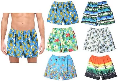 Mens Swim Trunks Swimming Shorts 2 Side Pockets Suit Beach Surf Board Wear • $13.99