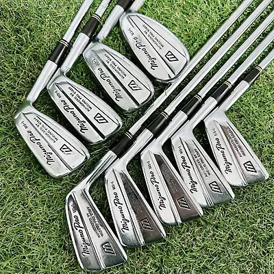 MIZUNO PRO MS-1 Iron Set 3-9 Pw Sw 9pc RH Dynamic Flex R Steel Men Golf Clubs • $158