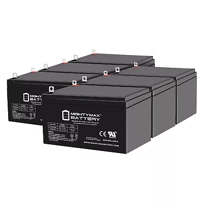 Mighty Max ML15-12NB 12V 15AH Battery Compatible With Optima Digital 1200 -6Pack • $199.99