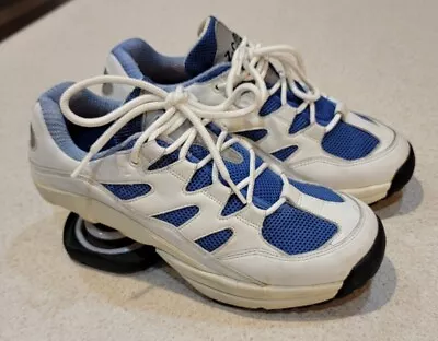 Z-Coil Womens Size 9 Freedom Classic Blue White Comfort Pain Relief Shoes Spring • $65