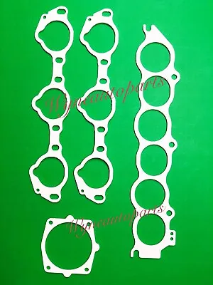 $50.99 • Buy Fit 02-08 NISSAN MAXIMA 3.5L V6 Thermal Intake Manifold & Throttle Body Gasket  