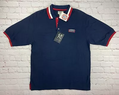 $27.99 • Buy NEW UConn Huskies Gear For Sports Blue Buttoned Polo Shirt Mens Size Small