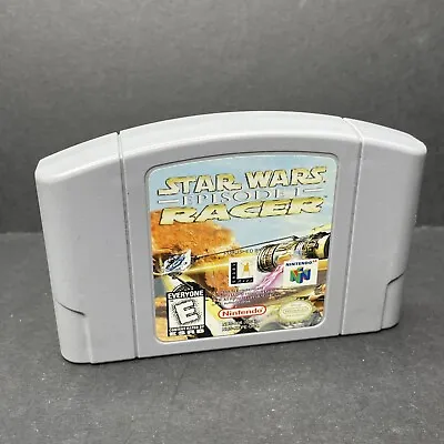 Star Wars Racer (NINTENDO 64 N64 1997) Cart Only Video Game Tested Works • $12.99