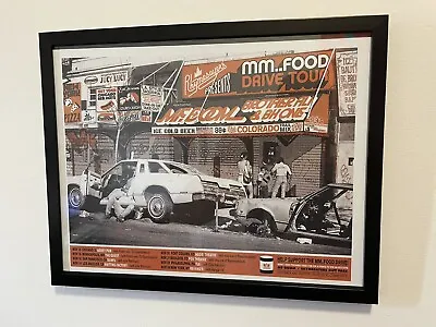 MF DOOM MM FOOD Drive Tour Poster In A Frame Rhymesayers BROTHER ALI BH ONE • $39.78