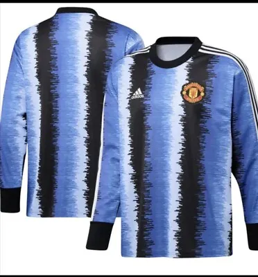 Adidas Manchester United Goalkeeper Authentic Football Icon HT1994 Mens SZ  X L • $65