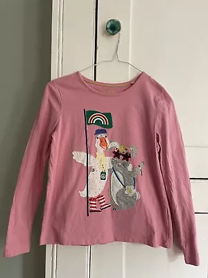 Mini Boden Girls 11-12 Top Pink Festival  • £0.99