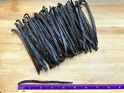 Tahitian Grade A Gourmet Vanilla Beans [4 Inches]  | Tahitian Tahitentis • $11.39