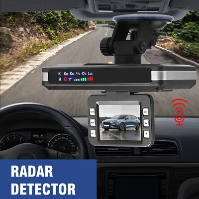 $89.99 • Buy Car Dash Cam Speed Radar Detector Video Recorder Camera Night Vision DVR GPS
