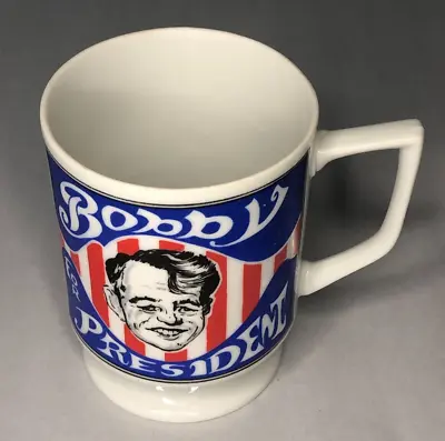 Bobby Kennedy For President Coffee Mug 1968 Campaign Mint Condition Must See ! • $29.95