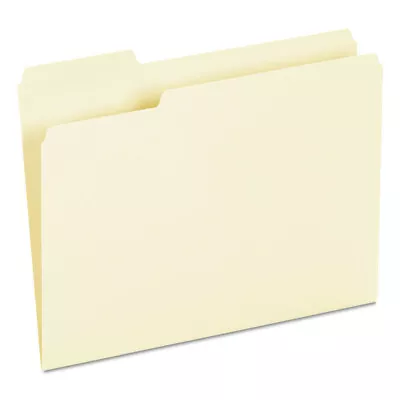 Universal 12213 1/3-Cut Tab Interior File Folders - Letter MNL (100/BX) New • $20.93