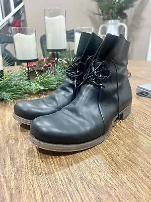 M.A.+ Maurizio Amadei Leather Boots Size 41 • $850
