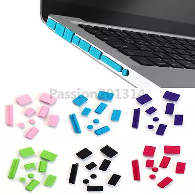 Soft Silicone Anti Dust Port Plug Cover For MacBook MAC Air Retina Pro 11  13   • $1.39