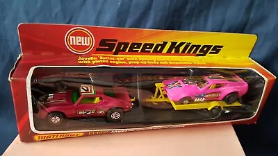 Vintage Matchbox Speed Kings K-5 Javlin Drag Race Pack Never Been Out Of Box Mib • £239.50