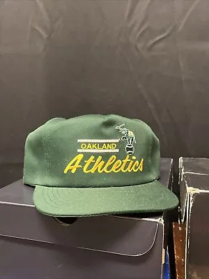 Vintage MLB Oakland Athletics Baseball Snapback Cap Hat ANNCO Professional Model • $45