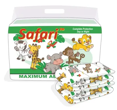 Mega Safari Adult Diapers 11000ML • $54.95