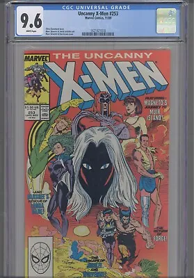 Uncanny X-Men #253 CGC 9.6 1989 Marvel Comics Mark Silvestri & Dan Green Cover • $49.95