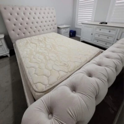 $120 • Buy Queen Velvet Bed Frame