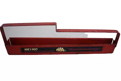 Mac Tools USA XT7YR 11  Metal Socket Holder Metric Vintage Red • $24.99