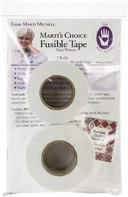 Marti Michell Marti's Choice Fusible Tape 1 X30yd-2/Pkg • $11.85