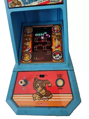 1982 Vintage Coleco Donkey Kong Mini Arcade With Original Box And Directions • $149.99